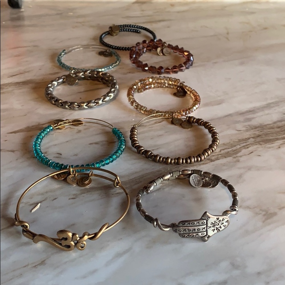 9 ALEX and Ani Beaded Bracelets and Wraps